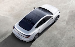Hyundai Sonata solar roof new