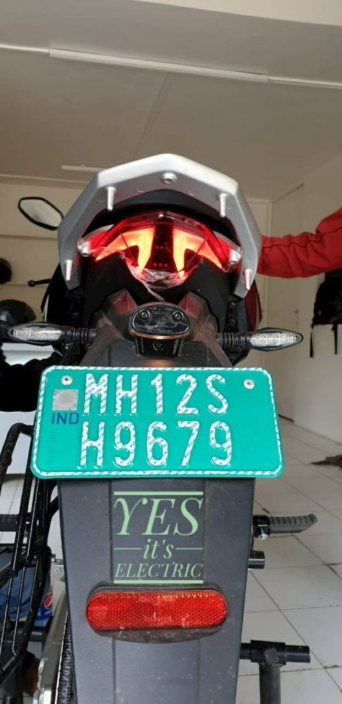 Revolt RV400 tail lamp ownership review