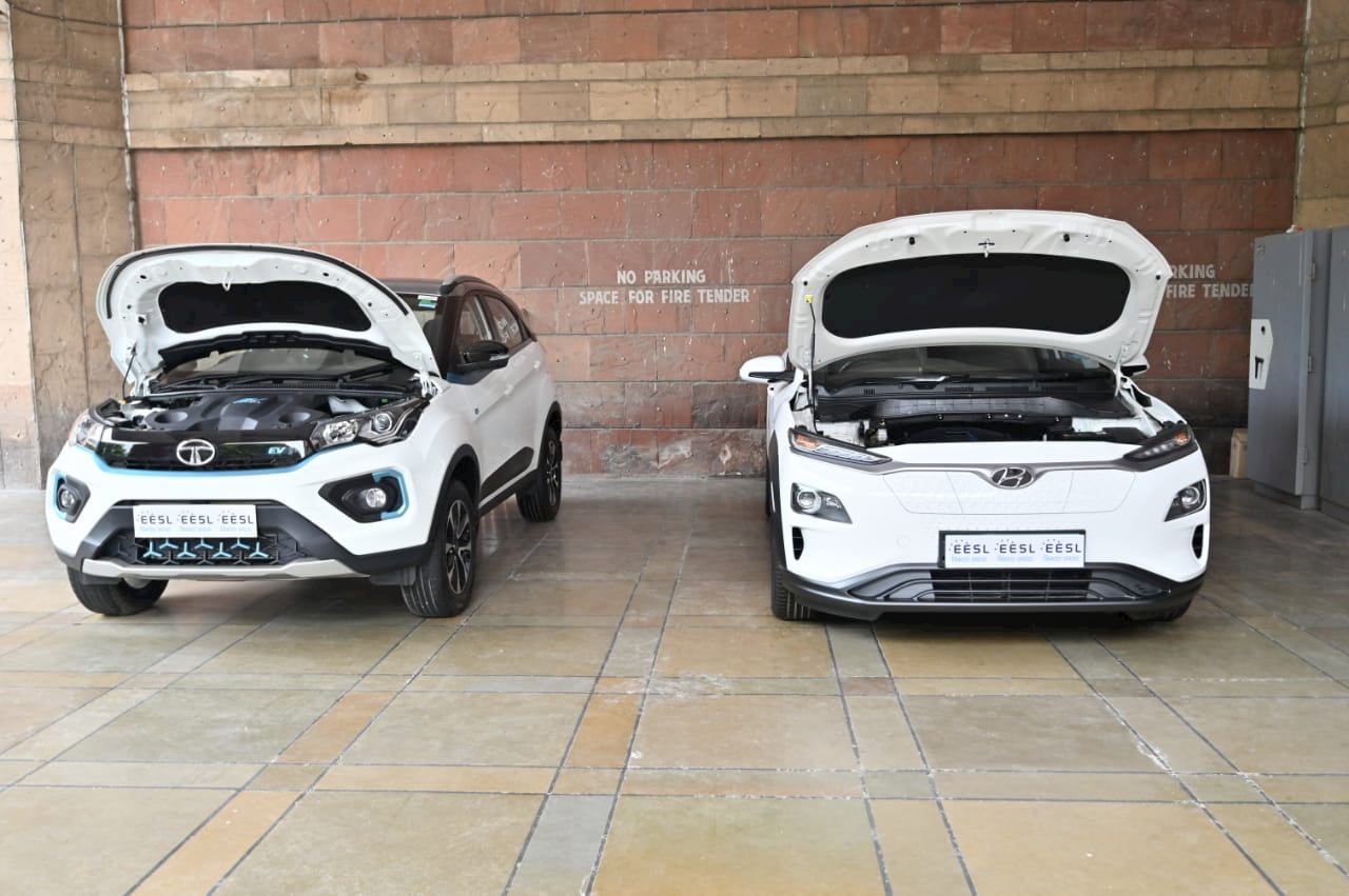 Tata Nexon EV Hyundai Kona Electric EESL delivery