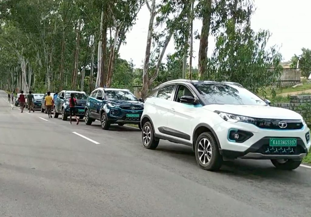 Tata Nexon EV meetup owners
