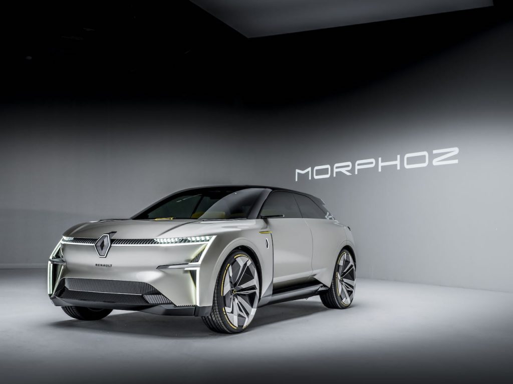 2020 Renault Morphoz concept front quarters