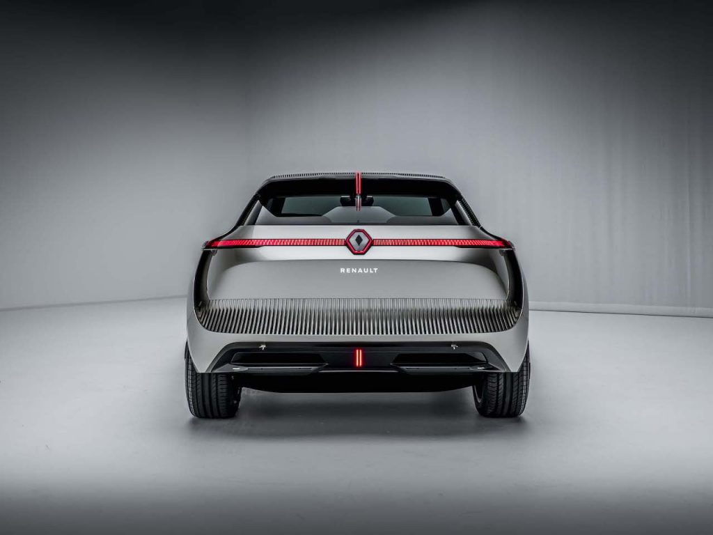 2020 Renault Morphoz concept rear