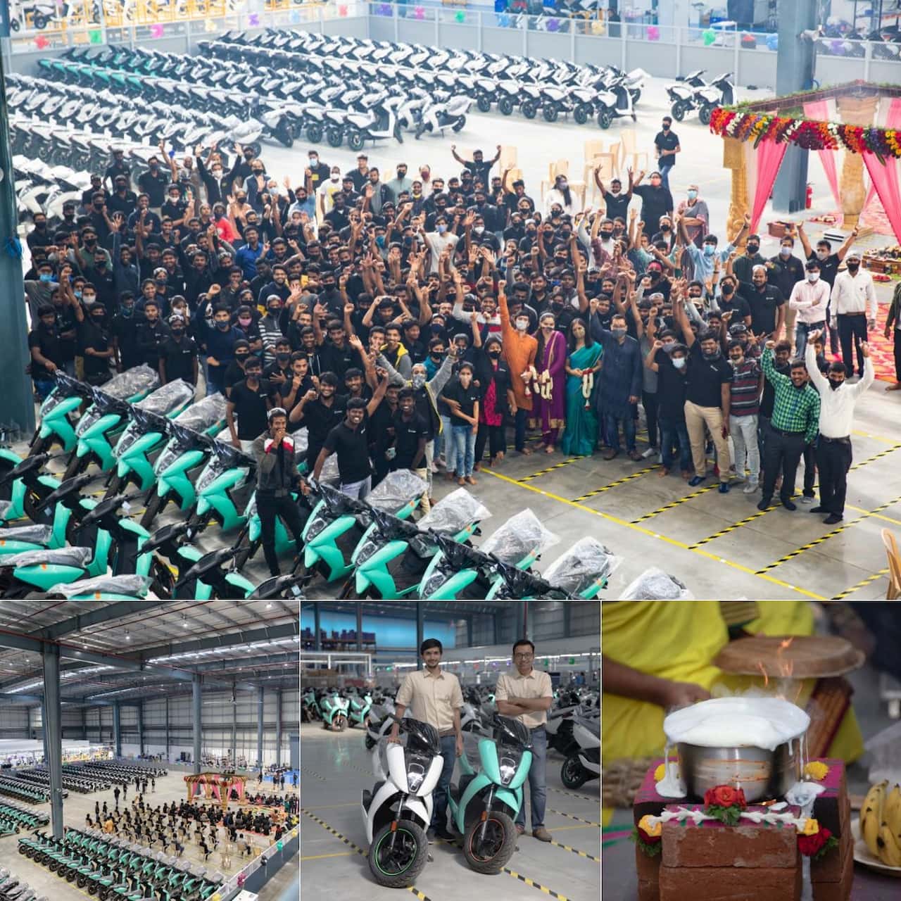Ather Energy Hosur Tamil Nadu plant production