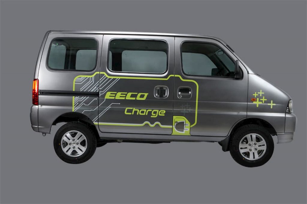 Maruti Eeco Charge electric vehicle