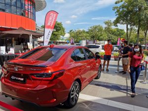 2021 Honda City Hybrid eHEV rear quarters