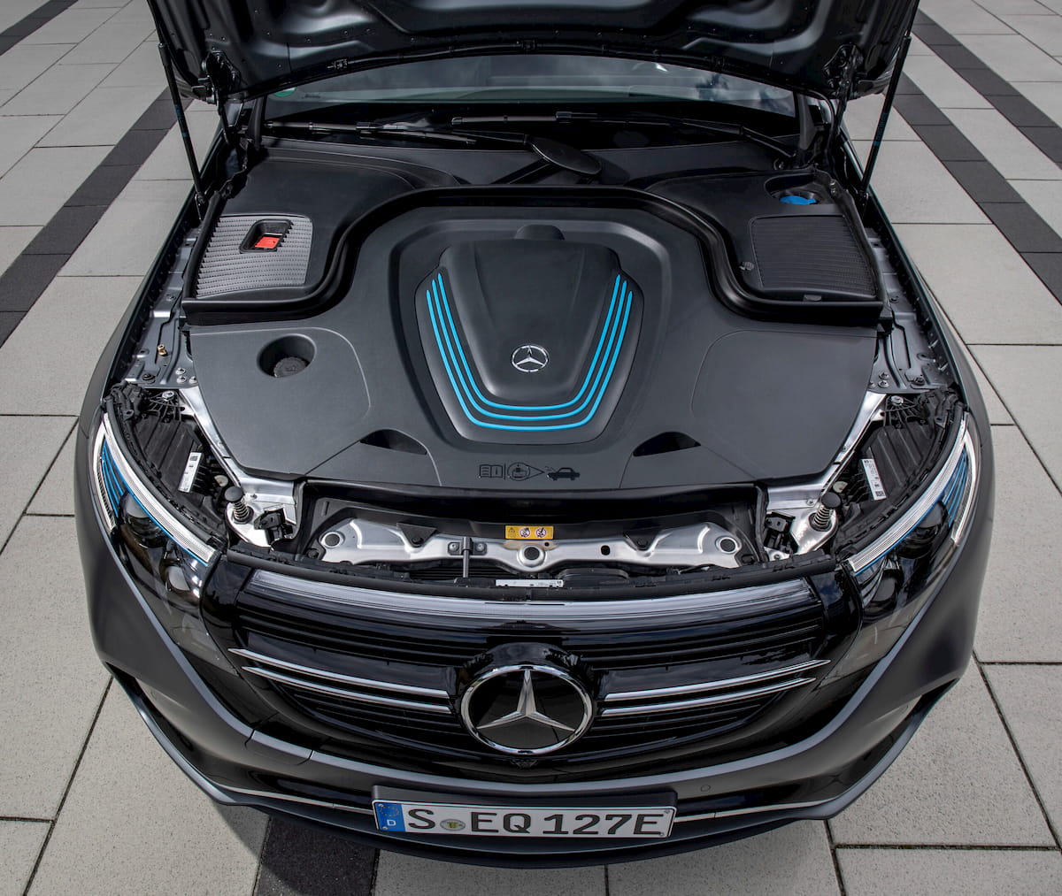 Mercedes EQC powertrain cover