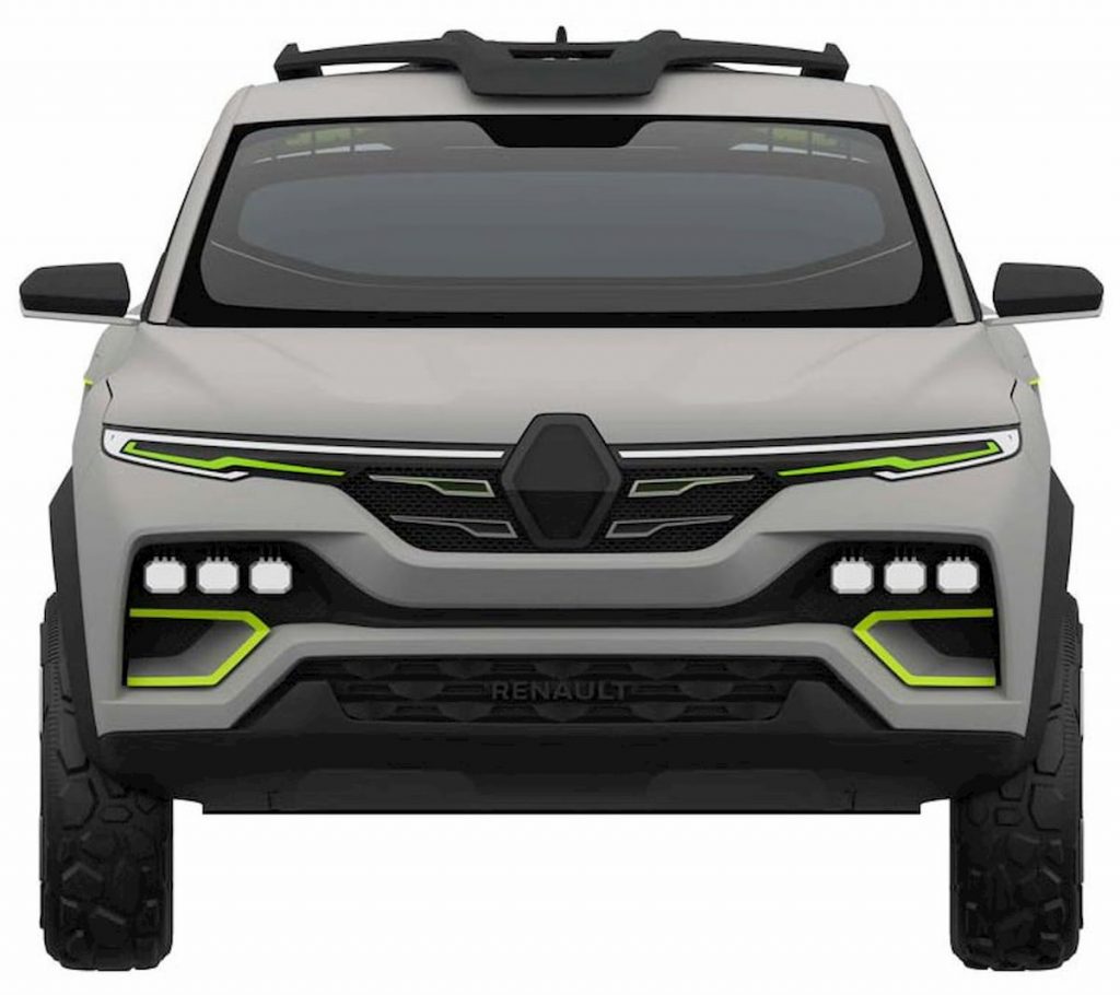 Renault Kiger concept front patent image