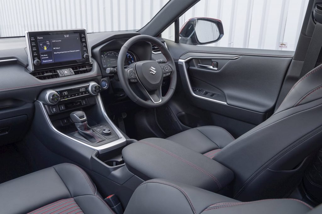 Suzuki ACross PHEV interior dashboard driver side