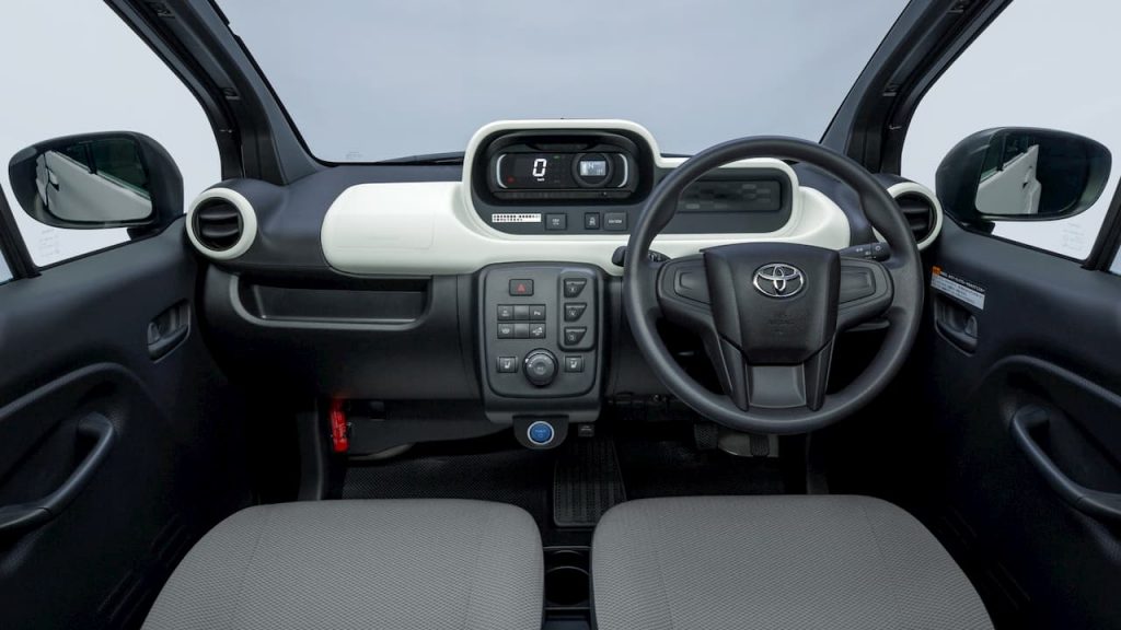 Toyota C+Pod interior