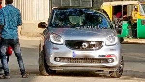 smart forfour (smart electric car) front India