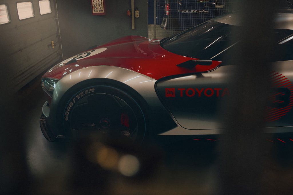 Toyota Concept BG GT garage
