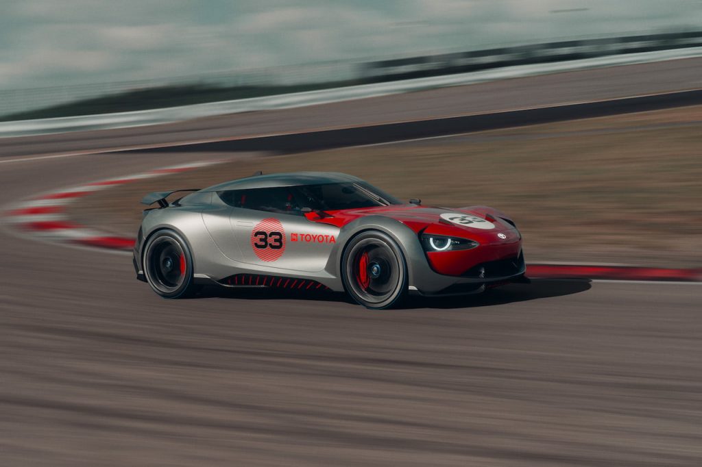 Toyota Concept BG GT race track dynamic