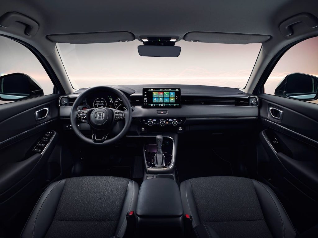 EU 2021 Honda HR-V interior dashboard