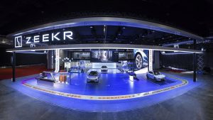 Zeekr Stall at Auto Shanghai 2021