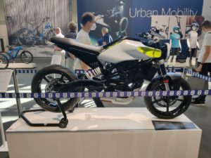 Husqvarna E-Pilen Concept side profile 2021 Munich Motor Show