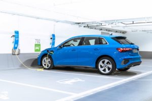 2021 Audi A3 plug-in hybrid charging