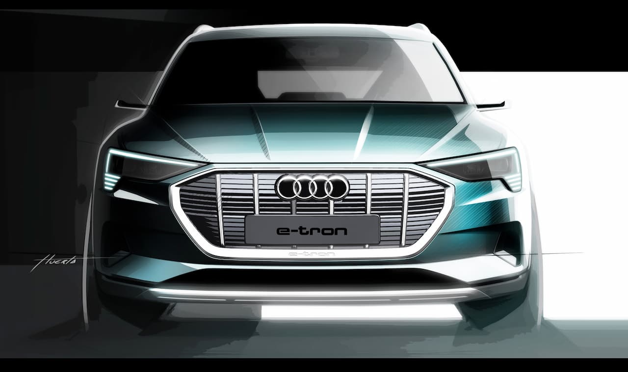 Audi e-tron sketch