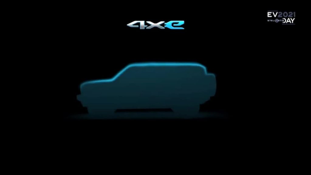 Jeep electric SUV teaser