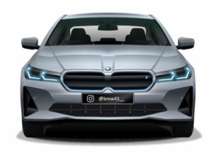 BMW i5 front rendering