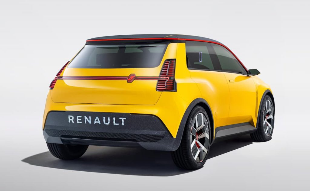 Renault 5 rear three quarter
