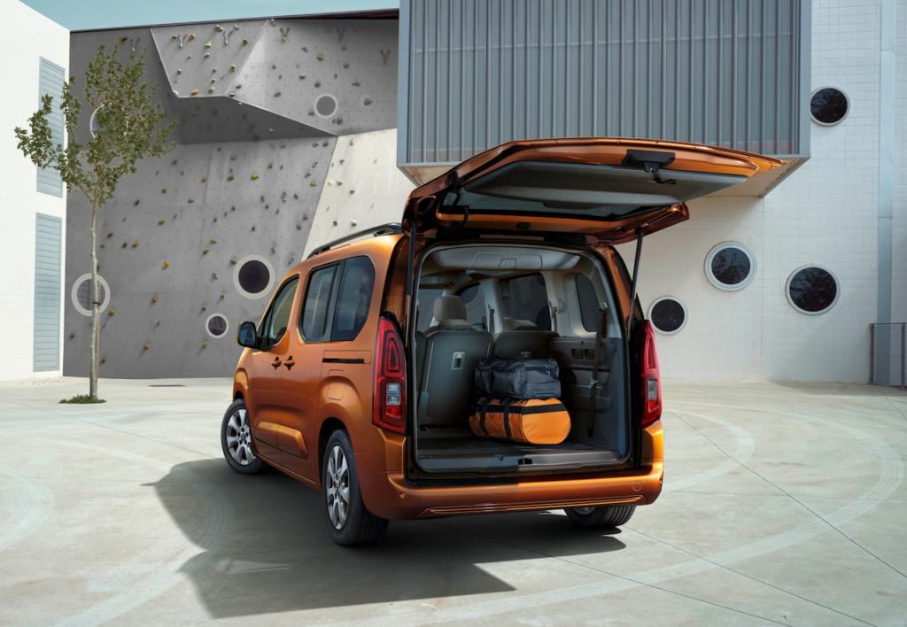 Vauxhall Combo-e Life boot space