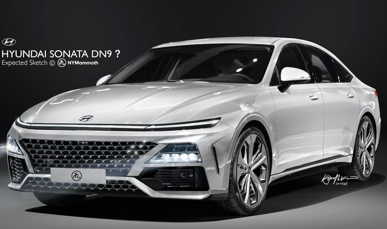 Next-gen Hyundai Sonata rendering new