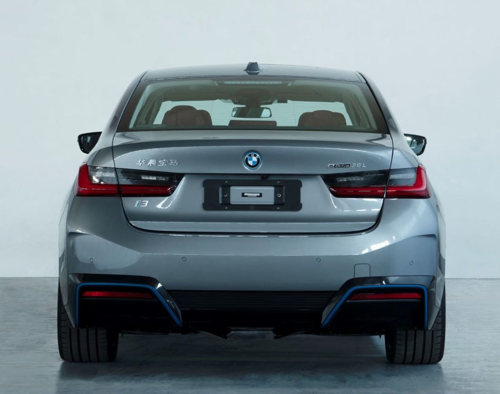 BMW i3 sedan rear leaked image
