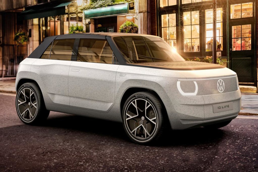 VW ID. Life concept front three quarters right side