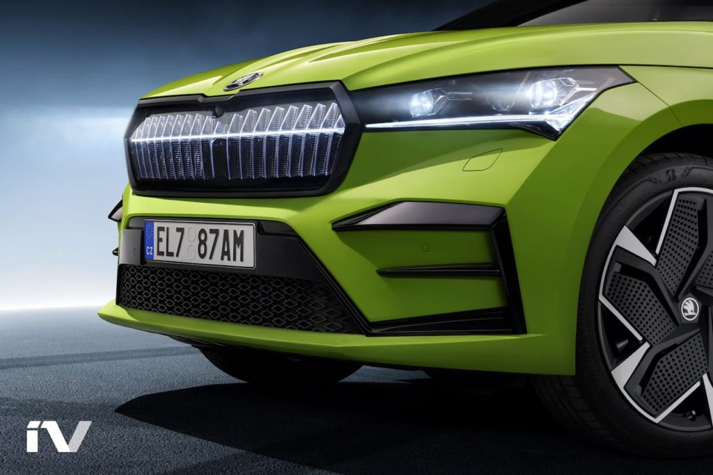 Skoda Enyaq Coupe RS iV grille