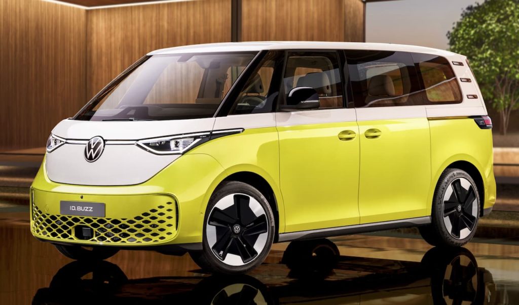 VW ID. Buzz heading to the UK